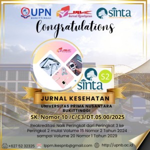 Jurnal Kesehatan UPN Bukittinggi memperoleh Akreditasi SINTA 2